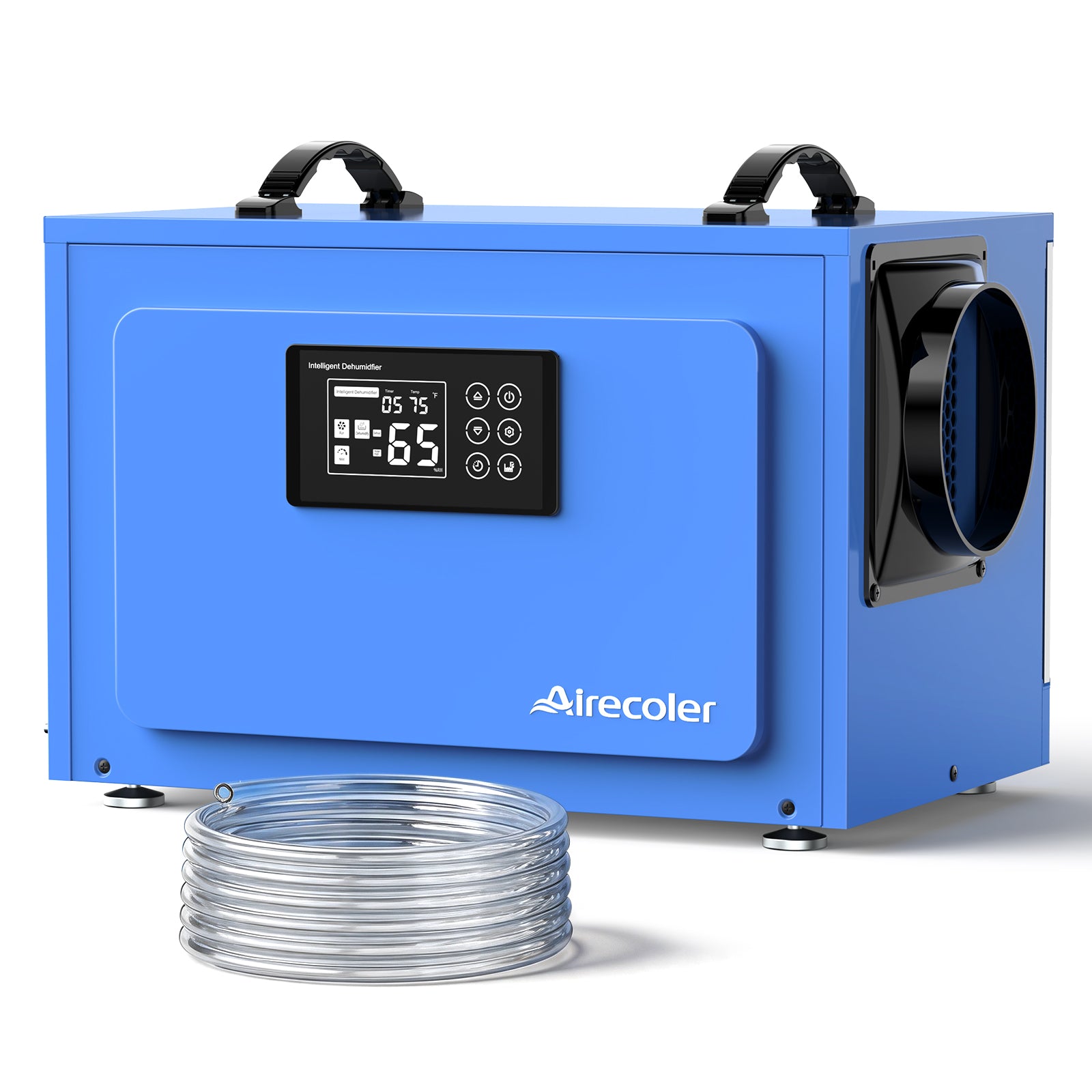 125 Pint Commercial Dehumidifier with Pump and Drain Hose for Crawlspaces & Basements | Airecoler GT-XP5